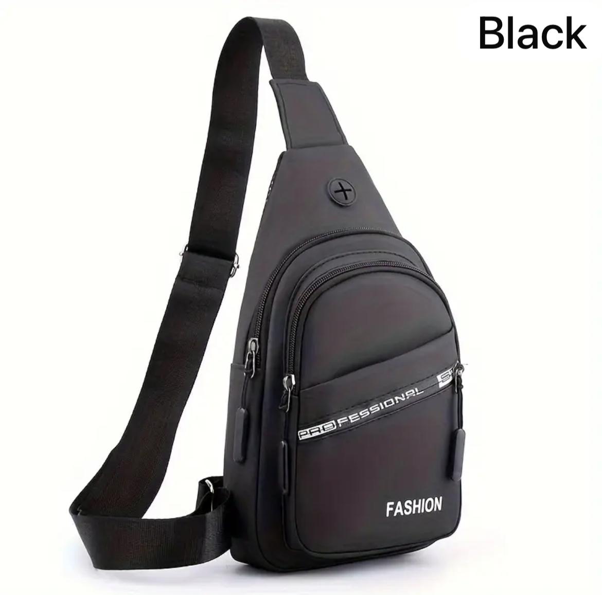 UNISEX ANTI-THEFT CROSSBODY BAG