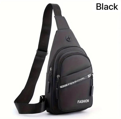 UNISEX ANTI-THEFT CROSSBODY BAG