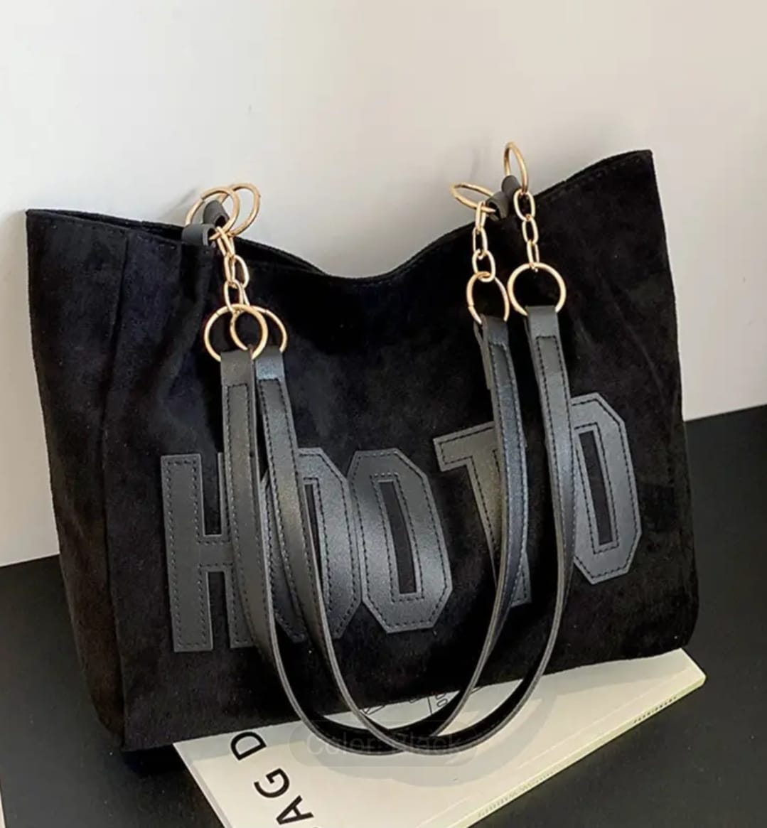 HOOTO – Velvet Tote Bag