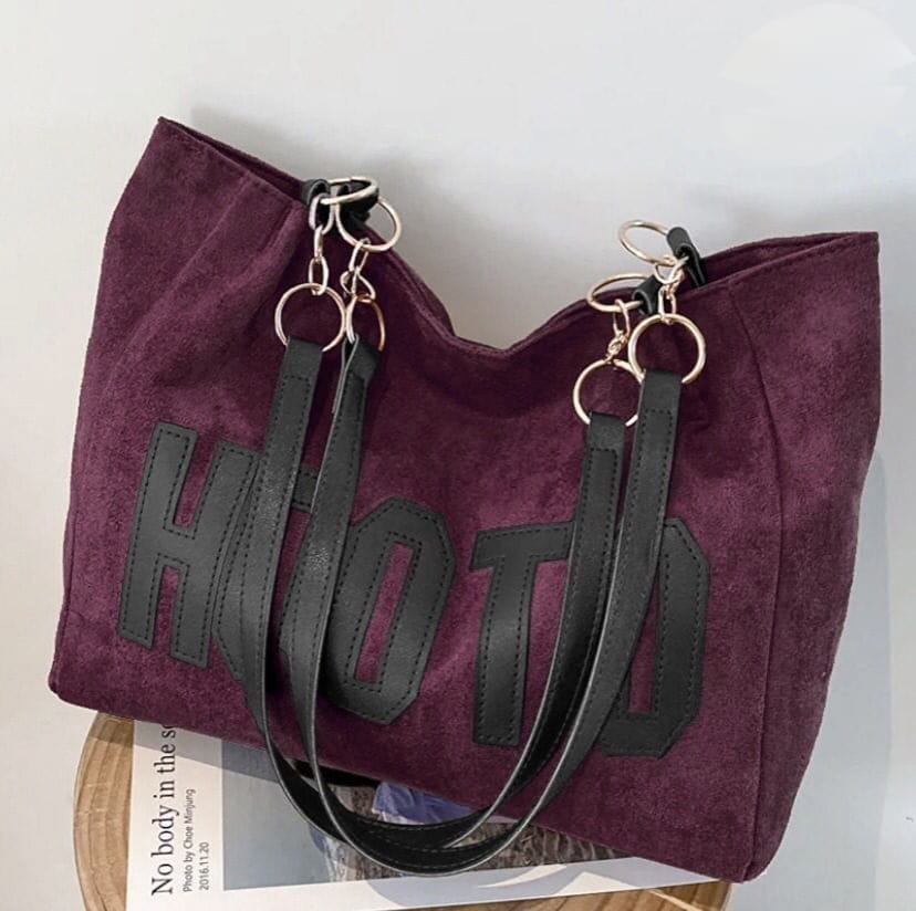 HOOTO – Velvet Tote Bag
