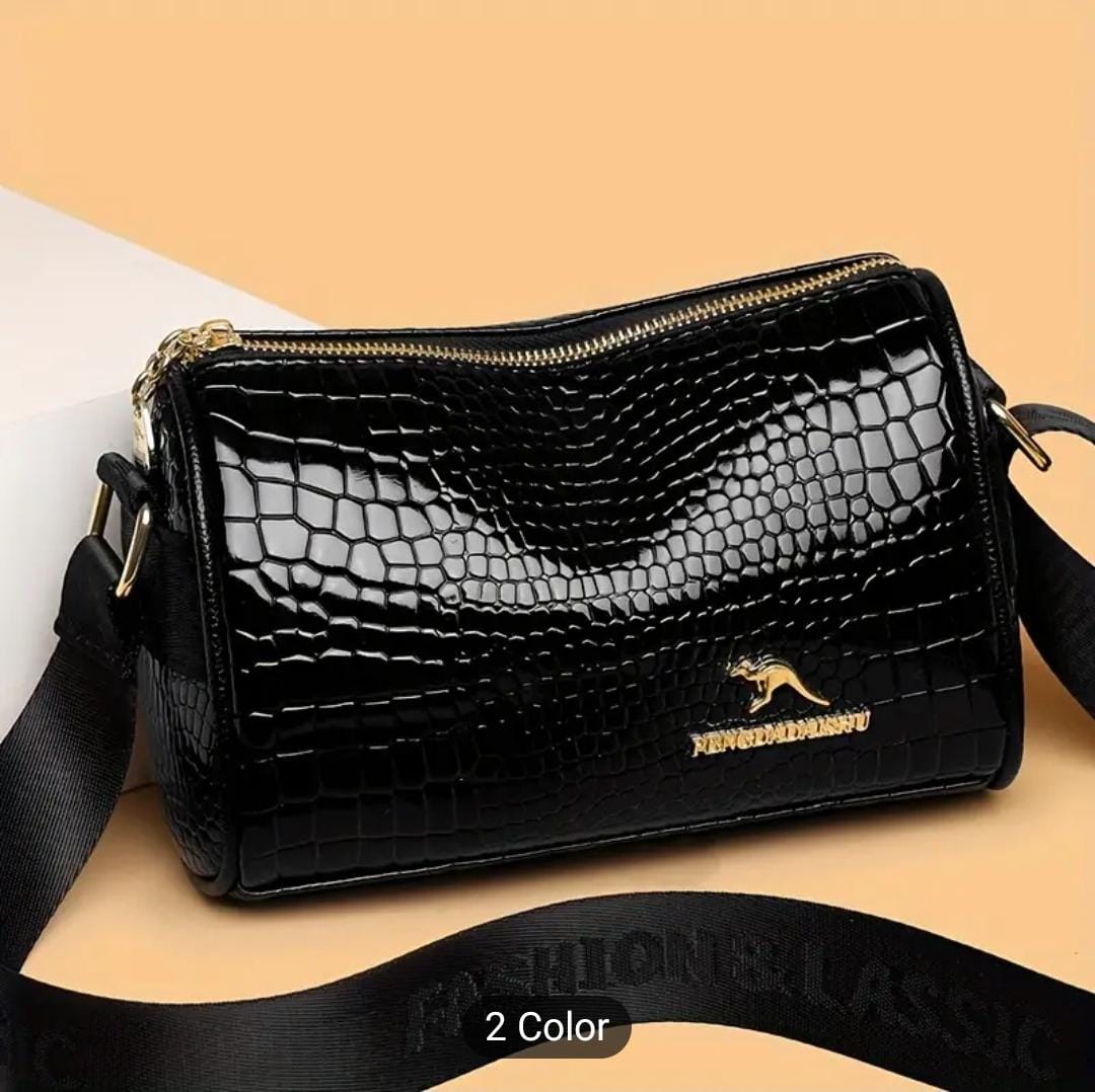 Classy Croco Sling Bag