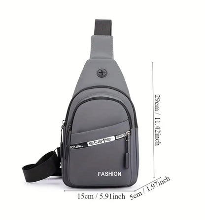 UNISEX ANTI-THEFT CROSSBODY BAG